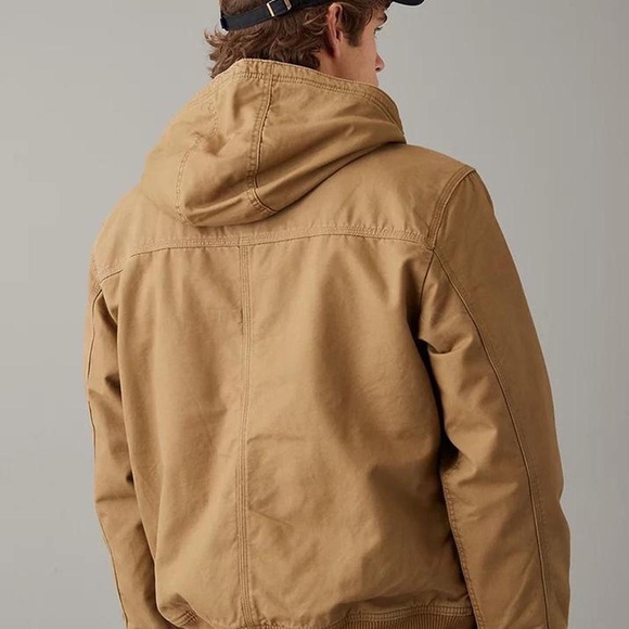 Weatherproof jacket H&M insulated fur inside durable thermal top zip up hoodie - Picture 2 of 11